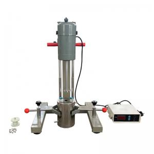 China 1500W Manual Lift Liquid Lab High Speed Disperser Machine For Liquid on sale