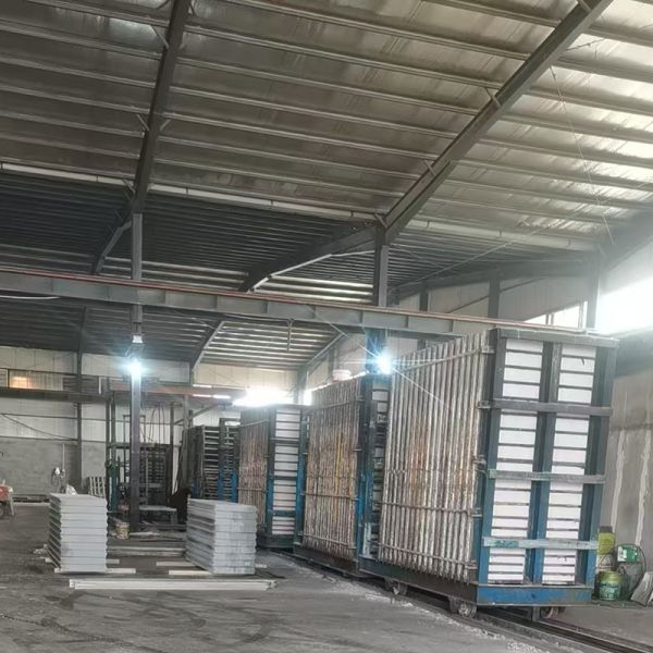 Fire Stopping Material EPS Sandwich Wall Panel with Custom Size and 30-120Kg/m Density