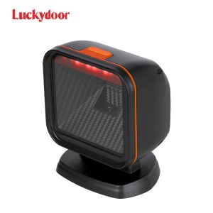 Wholesale China Manufacturer Auto Scanning PS80H 2d Qr Code Reader Barcode Scanner Desktop Supermarket from china suppliers