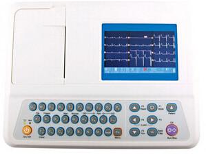 Wholesale Digital ECG Machine 5 inch ECG Monitoring System with Rechargeable Li-ion Battery from china suppliers