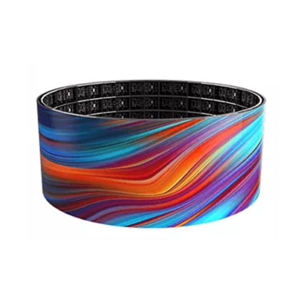 Customizable Soft Flexible Screen LED Curved Screen With 16 Bit Color Processing