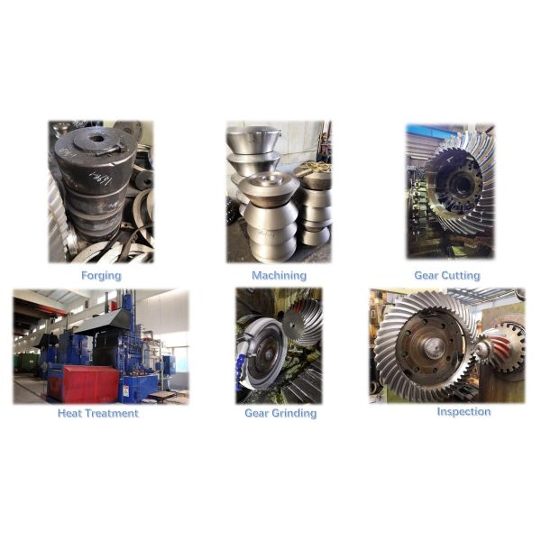 High-Precision Performance and Long Service Life Gleason Type Spiral Bevel Gears 1