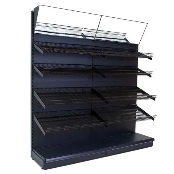4-post four column shelving customized Innovative Product Best Selling For Grocery Store Shelves supermarket shelves gondola d