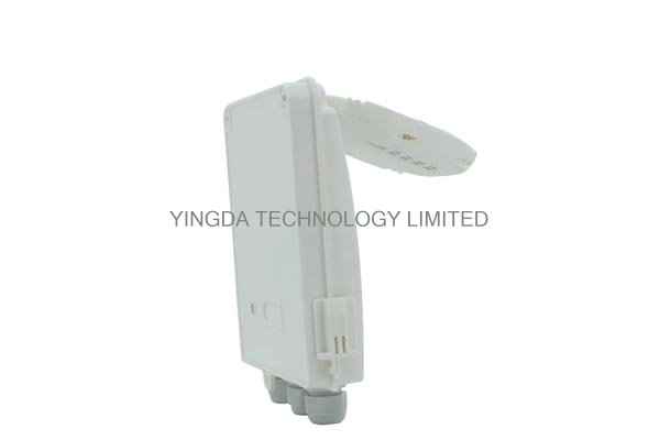White 8 IP65 Optical Fiber Termination Box Access Terminal FAT