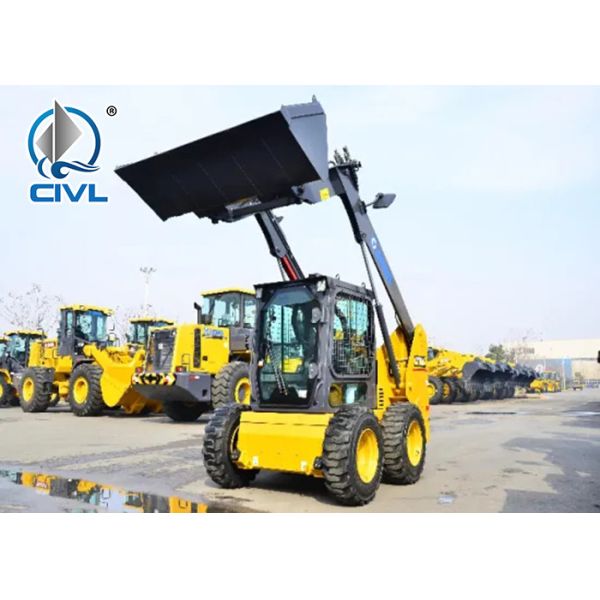 New Wheel Skidsteer Loader Xc760K Chinese Mini-SkidSteer Loade