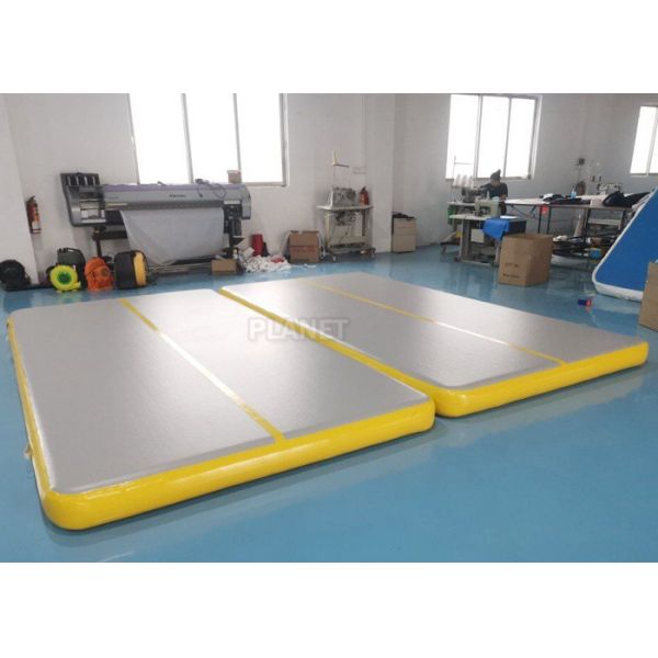 Double Triple Stitching 4x2x0.2m Inflatable Air Tumble Track