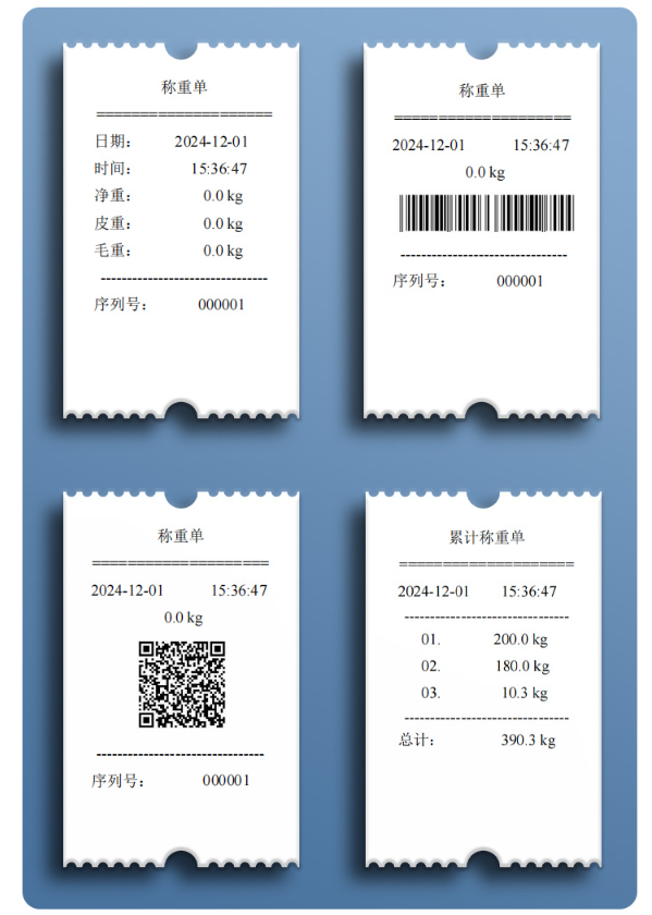 Industrial Stainless Steel Digital Scale Indicator With Printer