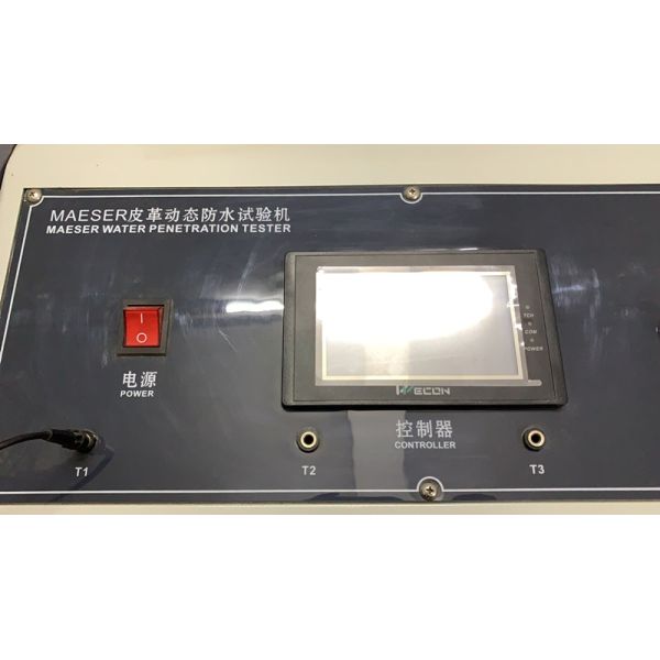 ASTM-D 2099 Maeser Zigzag Method Leather Dynamic Waterproof Testing Machine