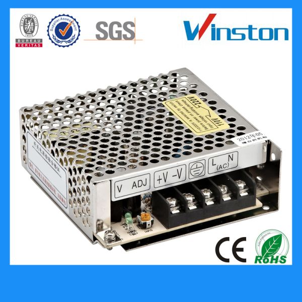 Waterproof OEM Switching Power Supply S-15 Watt 90VAC By Switch