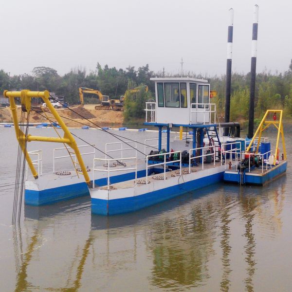 JC-3000 Swing Winch Cutter Suction Dredger 10m Dredging Depth
