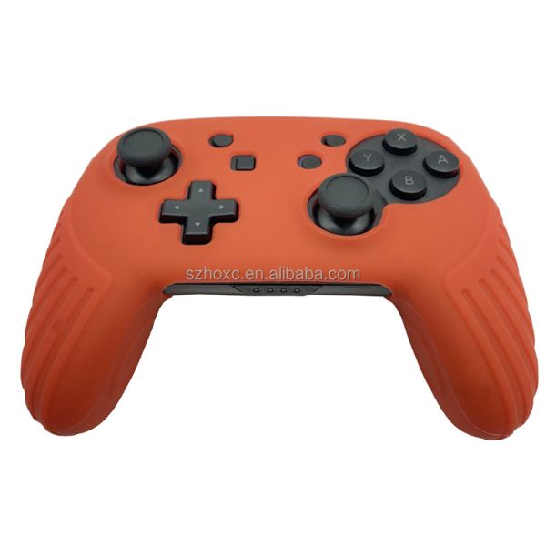 HOXC Non-slip Shell Cover for Nintendo Switch Pro Controller, Silicone Grip Skins Compatible with Switch Pro Controller