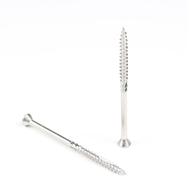 Wooden Ceiling Partition 3 Inch Flat Head Deck Screw with Phillips Cross Recess Drive