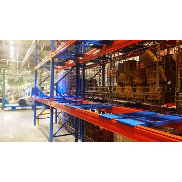 Single Depth Heavy Duty Pallet Rack Selective Pallet Rack Beam Racking