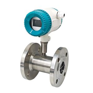 Intelligent Gas Water Liquid Turbine Flowmeter with Threaded Flange