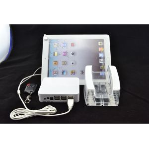 COMER Wholesale Security Alarm System,Android Tablet acrylic display shelves
