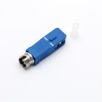 SC Male To FC Female Fiber Optic Adapter Shell Shape And Sleeve Material