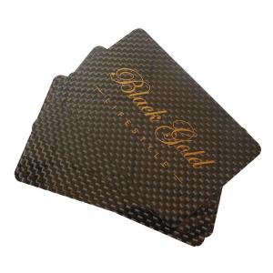 China Customized 0.2mm 0.4mm CNC Carbon Fiber Plate VIP Card Business Cards on sale