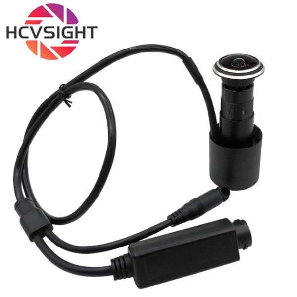 1080P 4MP Mini peephole Door Eye POE IP Network Camera for Indoor CCTV Use