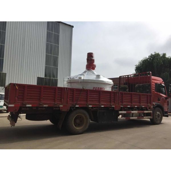 Polyurethane Planetary Cement Mixer / Unshaped Refractories Vertical Concrete