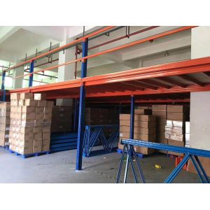 7000kg Mezzanine Steel Structure Rack Logistics Mezzanine Floor Platform