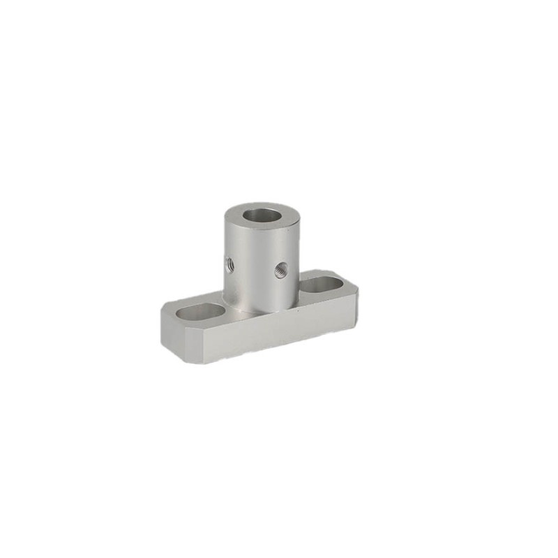 Tear Resistant CNC Hardware Silver Coated Parts Compression Resistant