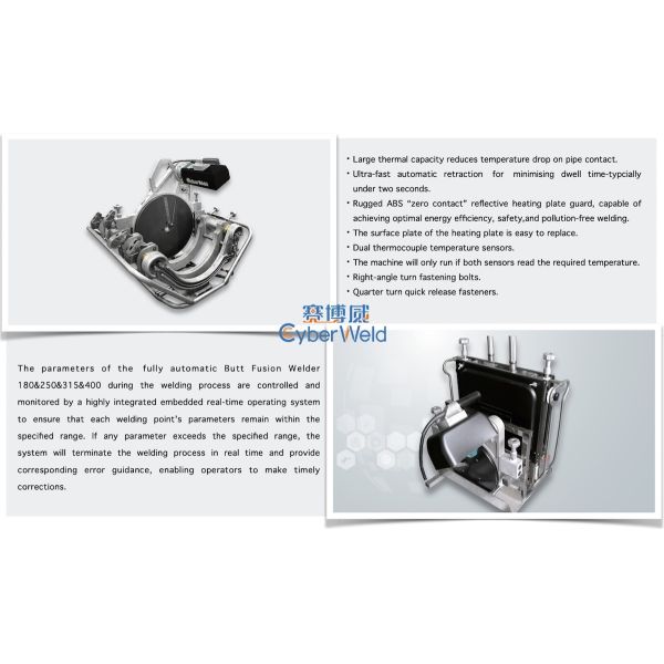 Industrial Multi Clamp Kit 63mm - 180mm Electrofusion Tooling