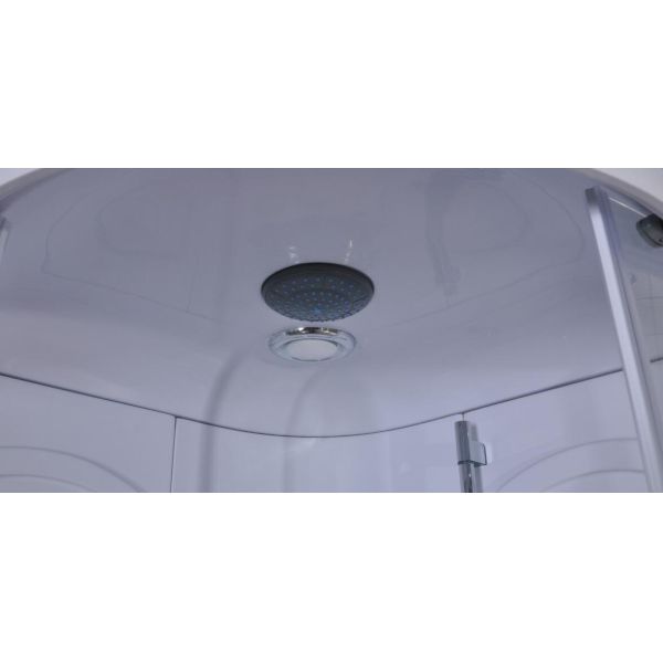 Transparent Glass Corner Shower Cabins , Corner Entry Shower Enclosure