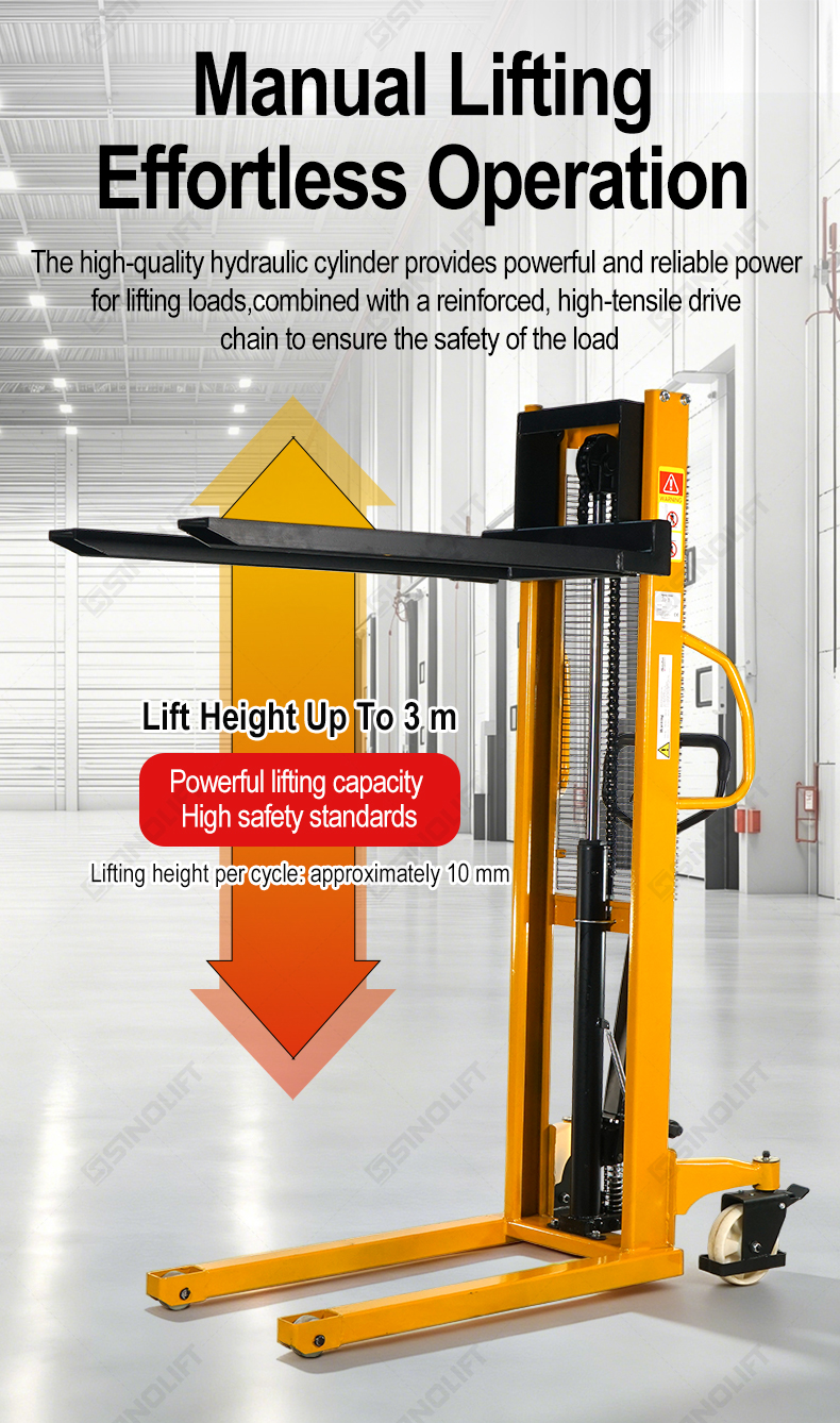 SINOLIFT SYC Manual Hydraulic Stacker