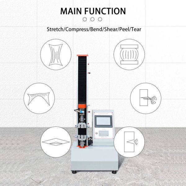 Metal Material Tensile Strength Testing Machine With Adjustable Test Speed And Computer Control