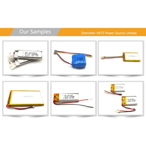603779 2700mAh High Capacity Lithium Polymer Battery With Customization Samples And PCB Protection