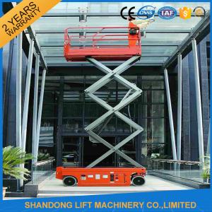 Wholesale Battery Powered Self Propelled Scissor Lift Platform for Aerial Installation / Maintenance Working from china suppliers