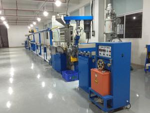 Insulation Wire And Cable Extrusion Machine , Pvc Cable Extruder Machine