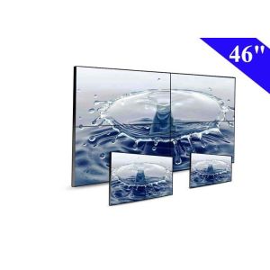 Wholesale 5.7MM Bezel Width LCD video wall controller 2x2 Screen Panel RS232 Output from china suppliers