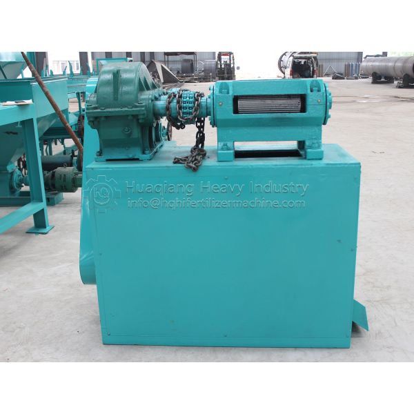 22kw Oval Fertilizer Roller Press Granulating Machine at Roller Granulator Machine