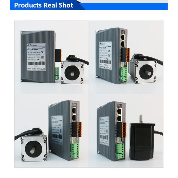 Lichuan DC Closed Loop Stepper Motor Drivers Kit 1.0N.m 2 Phase Nema23 DC24V～48V 3.0A 1000PPR
