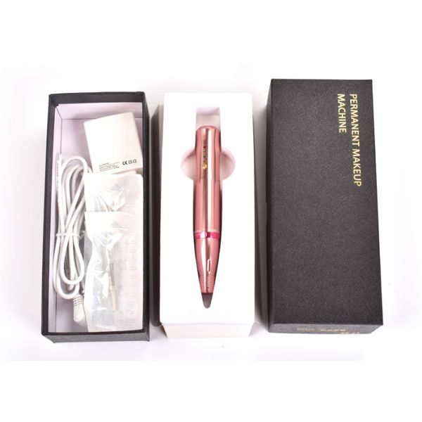 Professional Wireless Permanent Tattoo Machine Pen Kit 4 Levels Speed