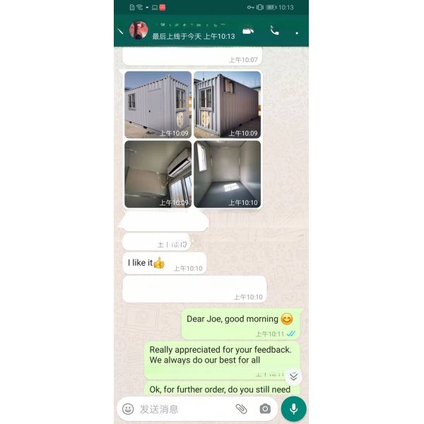 8ft 10ft Small Size Mini Prefab Modular Mobile Storage Shipping Container Office Made in with CSC Certification