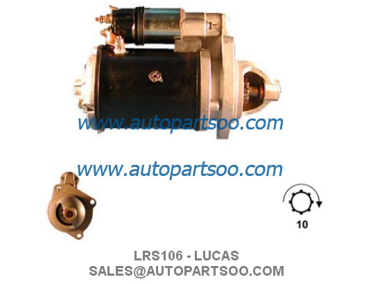 LRS971 0001108113 - LUCAS Starter Motor 12V 1.4KW 9T MOTORES DE ARRANQUE