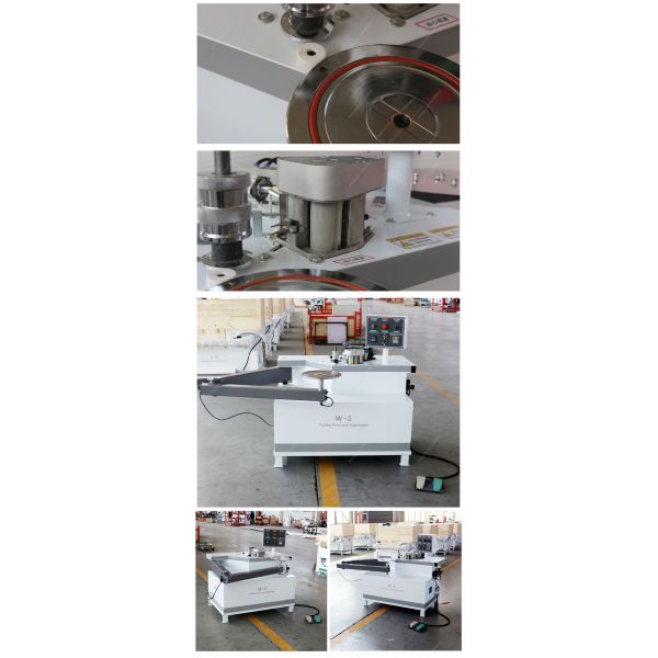 10.8m/min Panel Feed Speed Mini Folding Arm Edge Banding Machine for MDF PVC Panel
