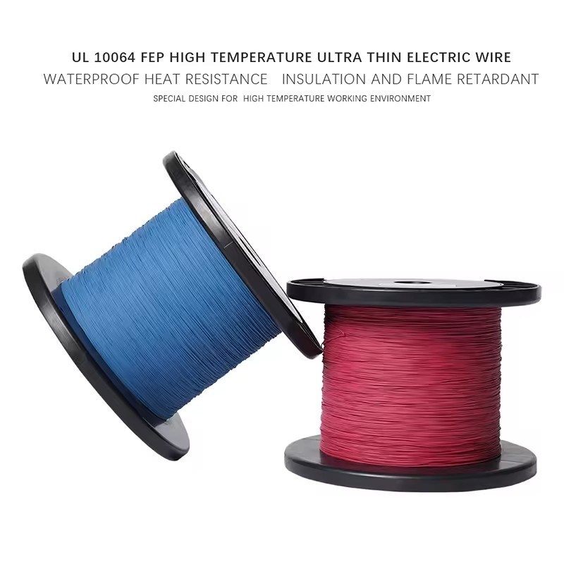 Custom UL10064 FEP Insulated Cable for High Temperature and Customized Specifications