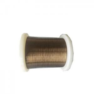 China Insulated Polyamide Imide Enamelled Stainless Steel 304 Wire 36AWG 200 Degrees Celsius on sale