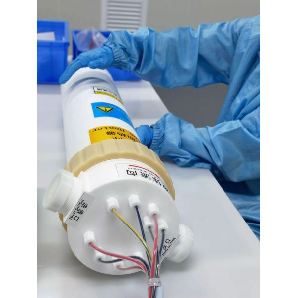 Inline PTFE Fluoropolymer Chemical Heater For Semiconductor Wet Processes