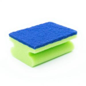 Wholesale kitchen cleaning green scrubbing pad sponge from china suppliers