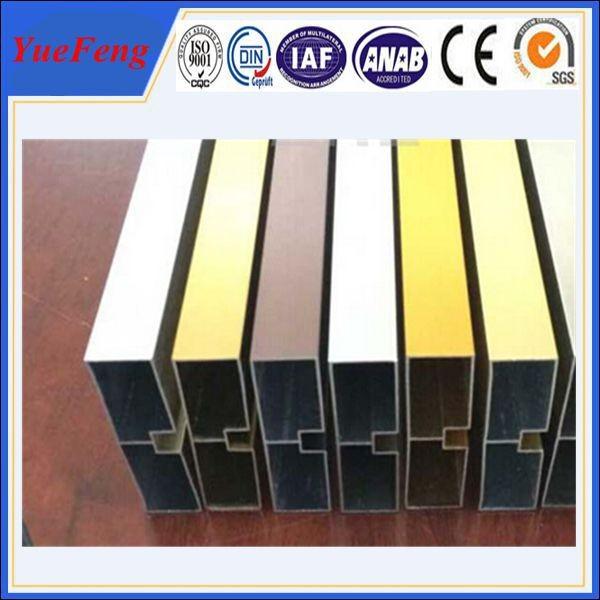 Quality China factory wholesales colored anodized aluminum channel for sale