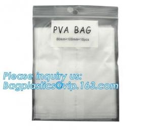 Wholesale PEVA Water Soluble Plastic Laundry Bags, recycle bag, Cold Water Soluble Dissolvable Plastic Bags PVA Bag from china suppliers