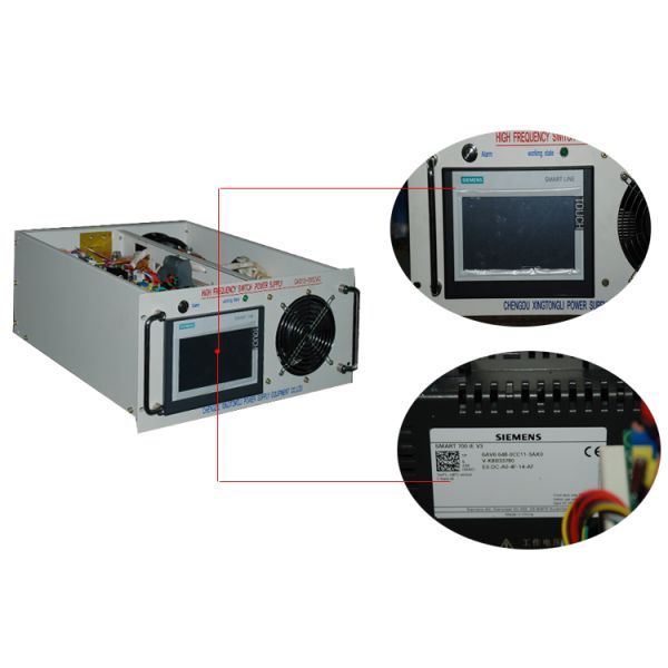 15V 300A Copper Electrolysis Power Supply , Electrolytic Rectifier High Frequency
