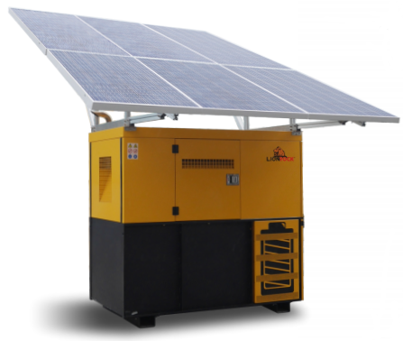 63A ATS Hybrid Power Solutions With 21kW Solar Panel 2600Ah Battery