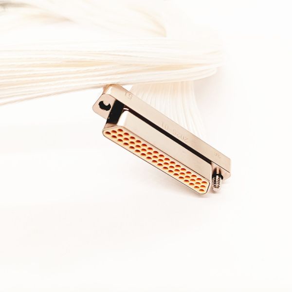 J30JZ Series Low-Insertion Force Micro-D Connector with 1.27mm Pitch for aerospace and Aerospace Applications