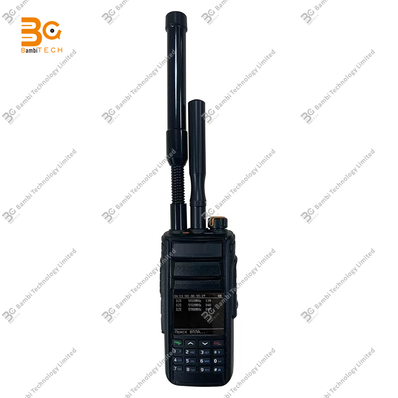 FPV Drone Detector 300MHz-6200MHz Handheld Portable Drone 360 degree Omnidirectional Detect finder drone sweeper