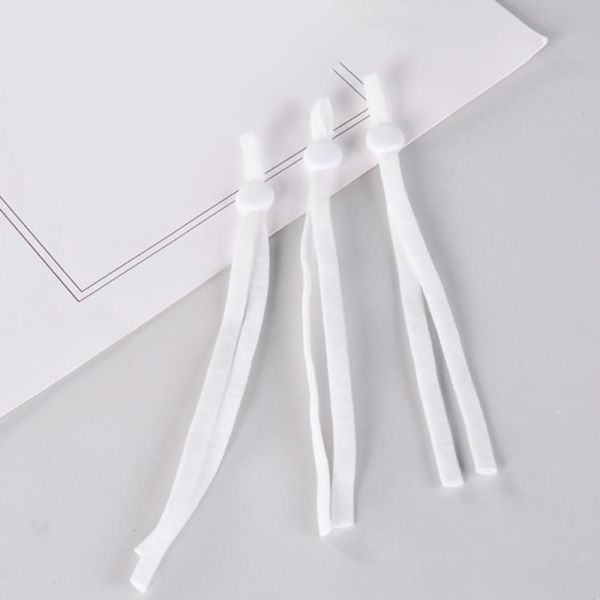 Adjustable elastic band 1/4 inch ear loops for facemask